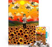 puzzle 1000 pezzi per adulti Ragazzo dei fiori carino per il giocattolo di sfida del gioco educativo Migliorare l'amore tra le coppie 50x70cm