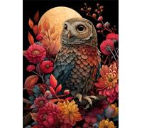 Puzzle 1000 Pezzi per Adulti Ramo dell'albero del gufo, Intrattenimento Creativo, puzzle Divertenti Uomo e Donna, Gioco Giocattolo per la Famiglia, Colorato impegnativo per adulti