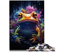 Puzzle 1000 pezzi per adulti rana giocattoli anti-stress 26 x 38 cm. Difficile da realizzare ma Divertente e Umoristico per i giovani di 14 Anni.