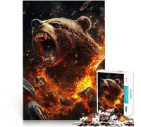 puzzle 1000 pezzi per adulti Re Orso Giocattoli che creano dipendenza e sfidano l'intelligenza del cervello gioco di sfida unico 50x70cm