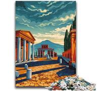 Puzzle 1000 pezzi per adulti, regali, giochi educativi Pompei, decorazioni per la casa, gioco educativo per compleanno, Natale (dimensioni 50x70cm)