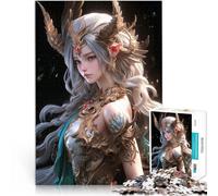 puzzle 1000 pezzi per adulti Regina degli elfi demoniaci per il giocattolo di sfida del gioco educativo è ideale come regalo per tutta la famiglia 52x38cm