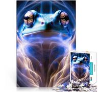 puzzle 1000 pezzi per adulti Ritratto di rana mistica Antistress Vacanza in patria Uccidere il tempo offerte come regali per tutta la famiglia 75x50cm