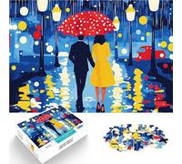 puzzle 1000 pezzi per adulti Romanzo di una notte piovosa Vacanza a casa: uccidere il tempo Collezione di artisti, Belle arti 70x100cm