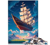 Puzzle 1000 pezzi per adulti "salire nel cielo" decorazione per la casa puzzle decorazione da parete unico compleanno 26 x 38 cm