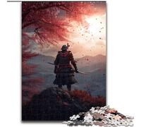 Puzzle 1000 pezzi per adulti Samurai in montagna in legno, ideale per divertimento in famiglia, relax e regali di festa 50x75cm festa di compleanno per uomini e donne