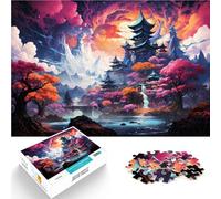 Puzzle 1000 pezzi per adulti Santuari Giapponesi Puzzle Giochi Educativi 26x38cm Collezione Artisti Belle Arti per 14 Anni