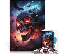 puzzle 1000 pezzi per adulti Scheletro dell'orrore Antistress Vacanza in patria Uccidere il tempo Adatto per la decorazione del desktop 50x70cm