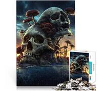 puzzle 1000 pezzi per adulti Scheletro Giocattoli che creano dipendenza e sfidano l'intelligenza del cervello regali per amici e familiari 75x50cm