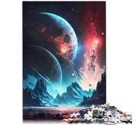 Puzzle 1000 pezzi per adulti Scopri l'universo galattico Puzzle cartone animato 26 x 38 cm. Gioco sofisticato e gioco di famiglia