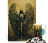 puzzle 1000 pezzi per adulti Sentinella Angelica Fatto di carta,Adatto a persone dai 14 anni in su Sfida di gioco educativo giocattolo Migliorare l'amore tra le coppie。misurare:26x38cm
