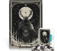 puzzle 1000 pezzi per adulti Sentinella di mezzanotte Giocattoli educativi per l'apprendimento Giochi per famiglie Opera d'arte 38x26cm