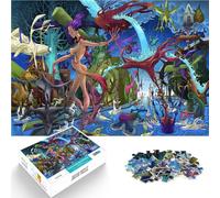 puzzle 1000 pezzi per adulti Signora delle ali per il giocattolo di sfida del gioco educativo perché è ideale come regalo per tutta la famiglia 75x50cm