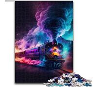 Puzzle 1000 pezzi per adulti Sogni colorati in legno, ideali per divertimento in famiglia, relax e regali di festa 50x75cm festa di compleanno per uomini e donne