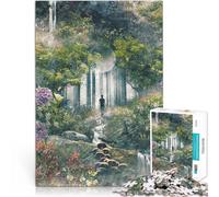 puzzle 1000 pezzi per adulti Sogno infinito Aiuta il cervello ad allenare i giocattoli che creano dipendenza per coltivare la pazienza Opera d'arte 38x26cm
