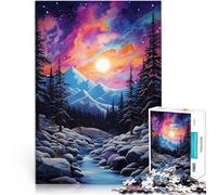 puzzle 1000 pezzi per adulti Sorgenti di montagna Antistress Vacanza in patria Uccidere il tempo Adatto per la decorazione del desktop 70x100cm