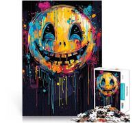 puzzle 1000 pezzi per adulti Sorrisi su volti colorati Antistress Vacanza in patria Uccidere il tempo Migliorare l'amore tra le coppie 38x26cm