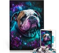 Puzzle 1000 Pezzi per Adulti Space Bulldog Giocattoli di Intrattenimento Familiare 26 x 38 cm Anti-Stress Vacanze a Casa Uccidi Il Tempo