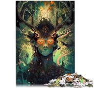 Puzzle 1000 pezzi per adulti Spirit of The Forest Gioco stimolante Puzzle 50x75cm Sollievo dello Stress Staycation Uccidere il Tempo