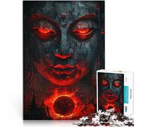 puzzle 1000 pezzi per adulti Statua del Buddha malvagio Giocattolo educativo intellettuale decomprimente perché è ideale come regalo per tutta la famiglia 52x38cm