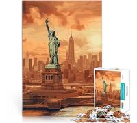 puzzle 1000 pezzi per adulti Statua della Libertà per il giocattolo di sfida del gioco educativo perché è ideale come regalo per tutta la famiglia 38x26cm