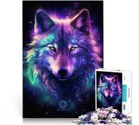 Puzzle 1000 pezzi per Adulti Stella Lupo Giocattoli Giochi educativi Sollievo dello Stress 26x38cm Migliorare l'amore Tra Coppie per Adolescenti Età 14+