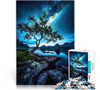 puzzle 1000 pezzi per adulti Stelle sul lago Giocattoli che creano dipendenza e sfidano l'intelligenza del cervello Buon regalo 52x38cm