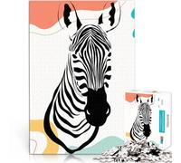 puzzle 1000 pezzi per adulti Stile boho zebrato Giocattolo educativo intellettuale decomprimente è ideale come regalo per tutta la famiglia 75x50cm