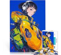 puzzle 1000 pezzi per adulti Stile futuristico anime Antistress Vacanza in patria Uccidere il tempo Migliorare l'amore tra le coppie 38x26cm