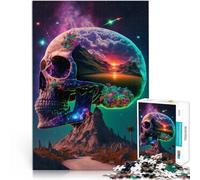 puzzle 1000 pezzi per adulti Strada verso la pace Giocattolo educativo intellettuale decomprimente Lista dei desideri con Babbo Natale 52x38cm