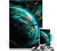 puzzle 1000 pezzi per adulti Strano mondo verde Difficile da completare ma divertente e umoristico Regalo di compleanno, regali, arte murale 75x50cm