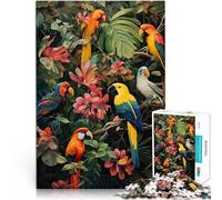 puzzle 1000 pezzi per adulti Suoni rilassanti degli uccelli giocattoli educativi per l'apprendimento Lista dei desideri con Babbo Natale 75x50cm