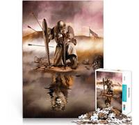 puzzle 1000 pezzi per adulti templare Aiuta il cervello ad allenare i giocattoli che creano dipendenza per coltivare la pazienza Idee regalo 75x50cm