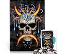 puzzle 1000 pezzi per adulti Teschio della Luna Oscura Antistress Vacanza in patria Uccidere il tempo offerte come regali per tutta la famiglia 50x70cm