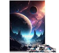 Puzzle 1000 pezzi per adulti The Stone Moon Fun Games 26x38cm Sfida di intelligenza cerebrale Giocattoli coinvolgenti per i 14 anni e più