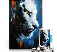 puzzle 1000 pezzi per adulti Tigre Ombra Giocattoli che creano dipendenza e sfidano l'intelligenza del cervello Migliorare la memoria 75x50cm