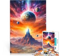 puzzle 1000 pezzi per adulti Torre di Terra Giocattoli che creano dipendenza e sfidano l'intelligenza del cervello decorazione murale 75x50cm