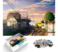 puzzle 1000 pezzi per adulti Trasporti Treno Paesaggi urbani Giochi educativi Decorazione della casa Adatto per la decorazione del desktop 52x38cm