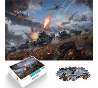 puzzle 1000 pezzi per adulti Tuono di guerra Aiuta il cervello ad allenare i giocattoli che creano dipendenza per coltivare la pazienza Opera d'arte 75x50cm