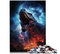 Puzzle 1000 pezzi per adulti un tirannosauro Rex Cosmico Fun Games è ideale come Regalo per tutta la famiglia 19,7 pollici x 29,5 pollici