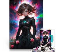 puzzle 1000 pezzi per adulti Una rosa e un mistero per il giocattolo di sfida del gioco educativo con poster abbinato e foglio di quiz 52x38cm
