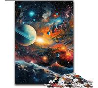 Puzzle 1000 pezzi per adulti, Universo colorato, in cartone, perfetto per adolescenti e collezionisti, ideale come decorazione per la casa e regalo da viaggio, 1000 pezzi(26x38cm)