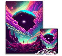 Puzzle 1000 pezzi per adulti, universo immaginario, puzzle da sogno per adulti, attività divertenti a casa, regalo di compleanno, regali da viaggio, 50x75cm/19,68x29,52 pollici