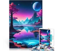 puzzle 1000 pezzi per adulti Valle dei Giganti Difficile da completare ma divertente e umoristico perché è ideale come regalo per tutta la famiglia 52x38cm