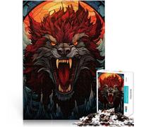 puzzle 1000 pezzi per adulti Vetrate di Fenrir Antistress Vacanza in patria Uccidere il tempo Gioco educativo per compleanno e Natale 75x50cm