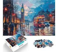 puzzle 1000 pezzi per adulti Viaggio a Londra Giocattoli che creano dipendenza e sfidano l'intelligenza del cervello Regalo divertente 52x38cm