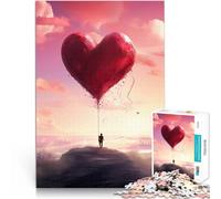 puzzle 1000 pezzi per adulti Viaggio del cuore Difficile da completare ma divertente e umoristico è ideale come regalo per tutta la famiglia 52x38cm