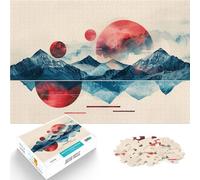 puzzle 1000 pezzi per adulti Vibrazioni d'arte cosmica celeste Riduzione dello stress interessante Migliorare l'amore tra le coppie 38x26cm