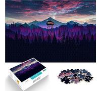 puzzle 1000 pezzi per adulti vigilanza antincendio Giocattolo educativo intellettuale decomprimente Decorazioni e regali unici per la casa 52x38cm