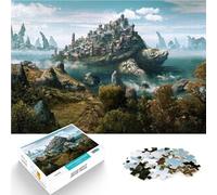 puzzle 1000 pezzi per adulti Villaggio delle tartarughe Giocattolo educativo per l'apprendimento Regalo di compleanno, regali, arte murale 50x70cm